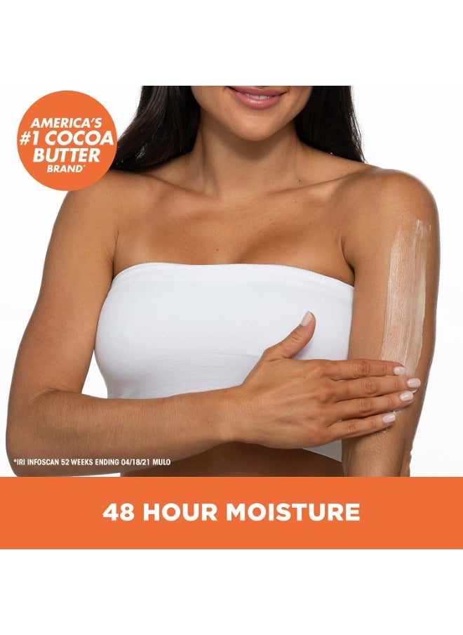 PALMER'S Cocoa Butter Body Lotion, Fragrance Free for All Skin Types, Smoothes Marks & Tones Skin - 400ml  - Image 4