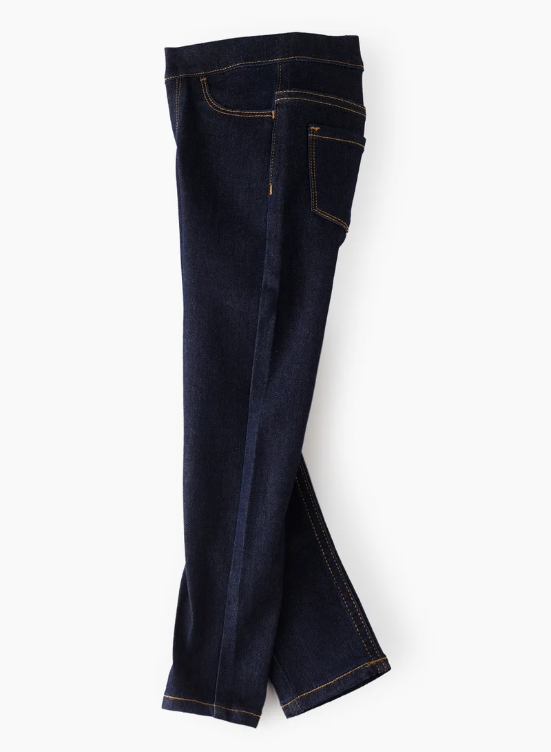 Jelliene Denim Fun & Flexibility: Girls Stretchy Jeggings All-Day Comfort & Stylish Appeal