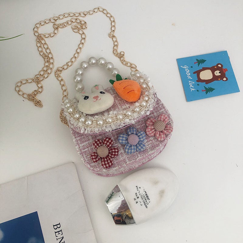 Girls Cute Bowknot Crossbody Shoulder Bag - Image 3