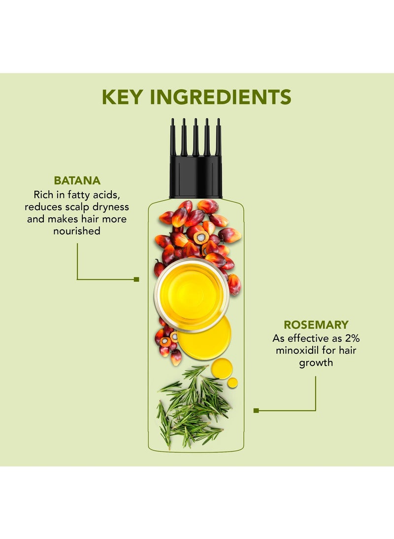 Botanic Hearth Botanic Hearth 100% Pure Rosemary Batana Oil for Hair | Promotes Hair | Hair Strengthening Treatment for Healthy Nourished Hair | 150 ml  - Image 3