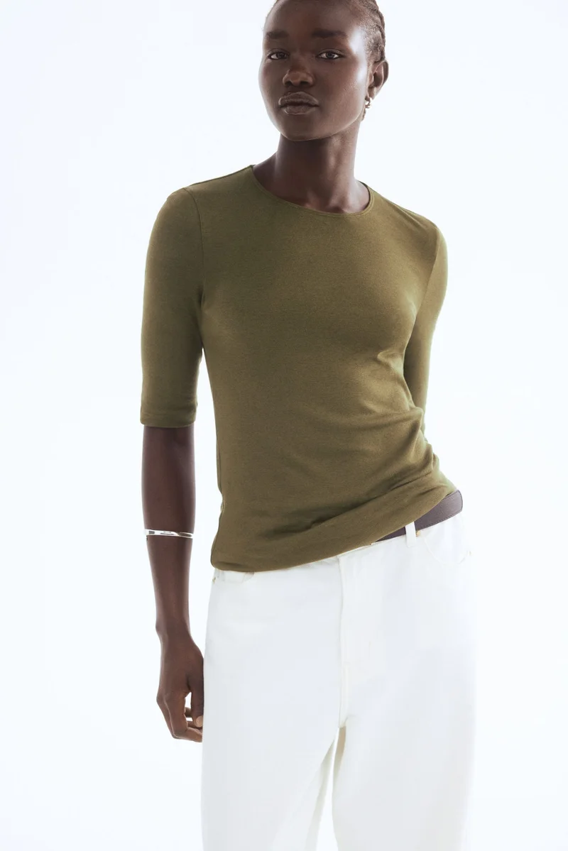 H&M Pima cotton T-shirt