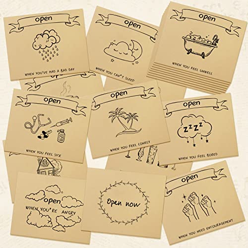 Geosar 20 Pieces Open When Envelopes Going Away Envelopes Gifts, Romantic Long Distance Relationship Gifts, Leaving Home, Graduation Presents, Girlfriend, Boyfriend, Open When Presents(Cute) - Image 3
