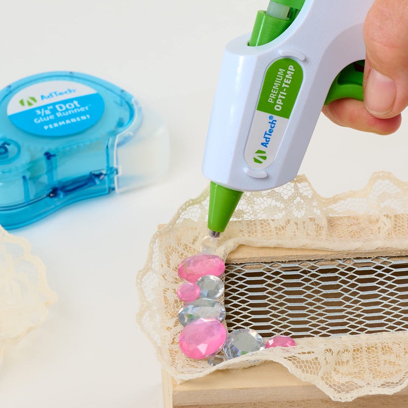 AdTech Hot Glue Sticks 4" Mini Size, Clear, 30 Sticks - Image 4