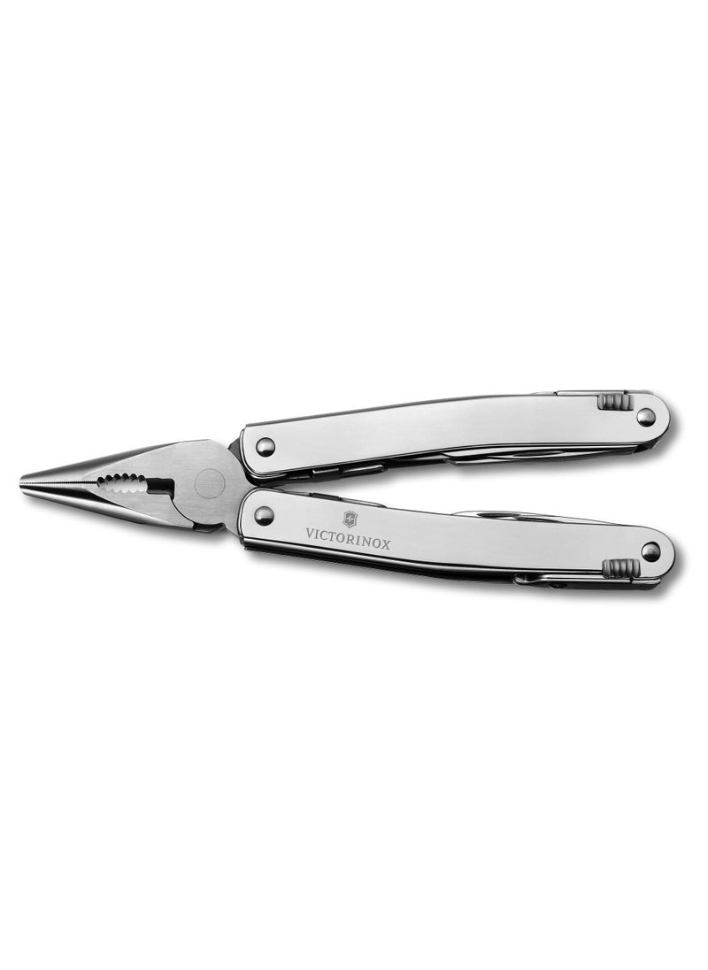 Victorinox Victorinox Swiss Tool Spirit X Swiss Army Knife, 24 Function Swiss Made Multi-Tool with Needle-Nose Pliers, Wire Cutters and Large Blade - Silver  - Image 3