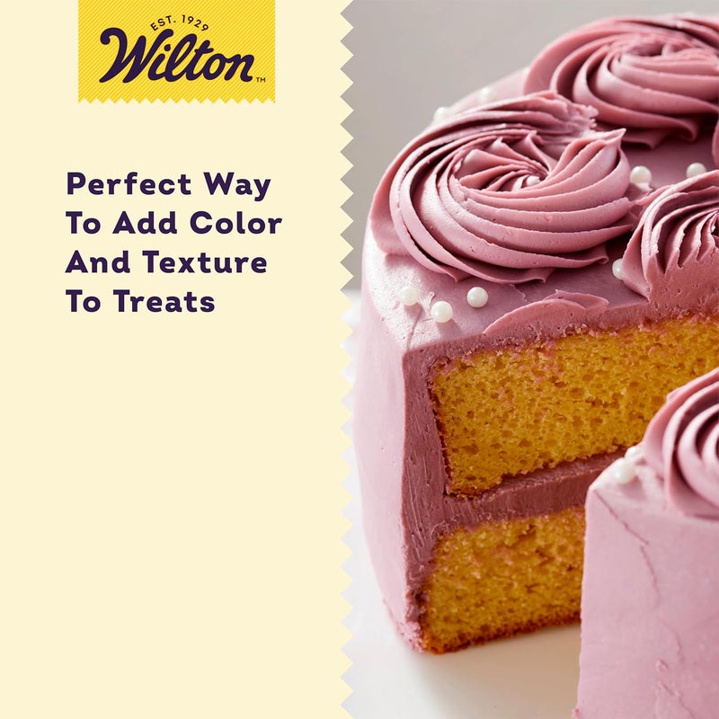 Wilton White Sparkling Sugar Sprinkles - Image 3