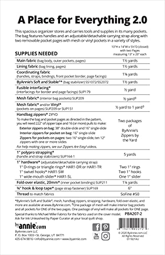 Annie by Annie Patterns, Place for Everything (PBA207-2) - Image 2