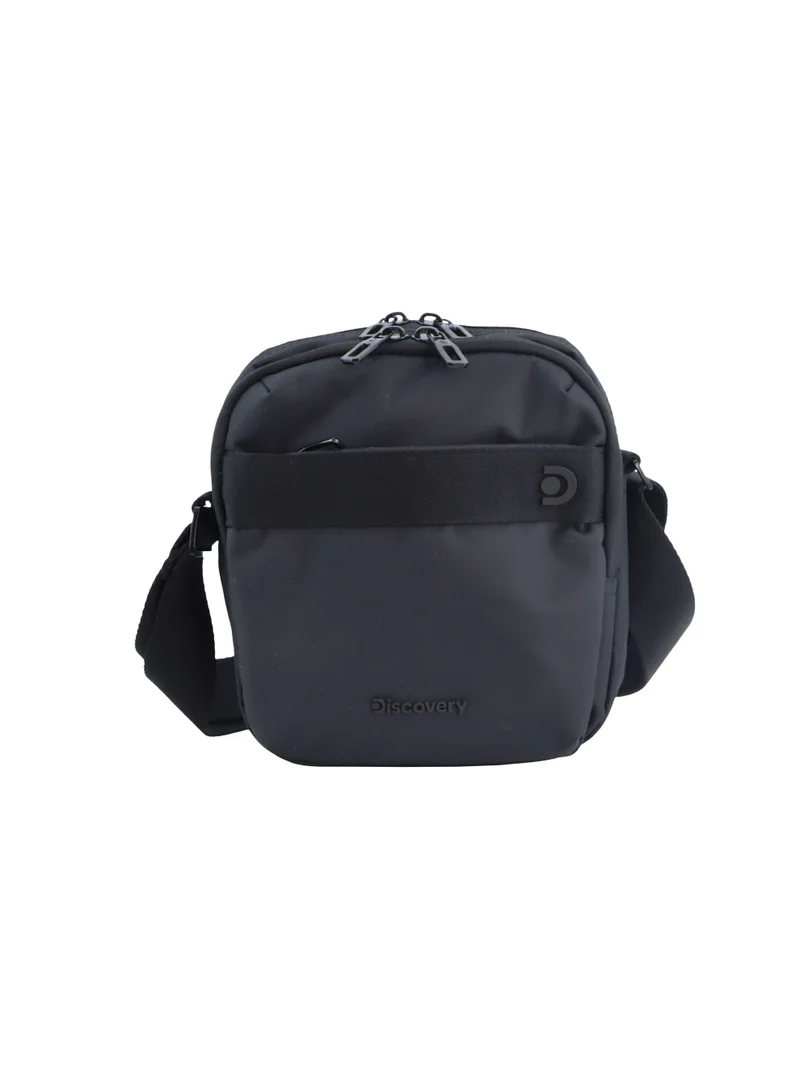 Discovery Downtown Small Messenger Bag – Unisex Eco Recycled Crossbody with RFID Pocket, Dual Compartments & Adjustable Strap | Office, Travel & Daily Use