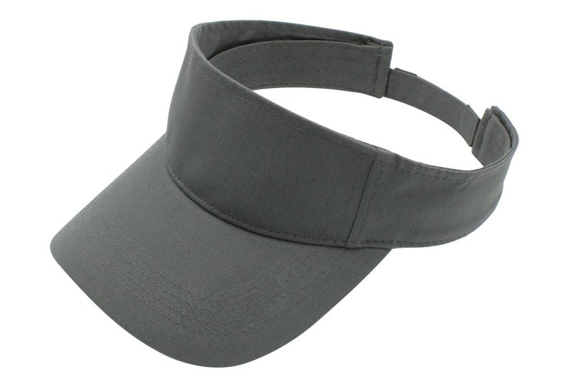 Top Level Sun Sports Visor Men Women - One Size Cap Hat, BLK - Image 1
