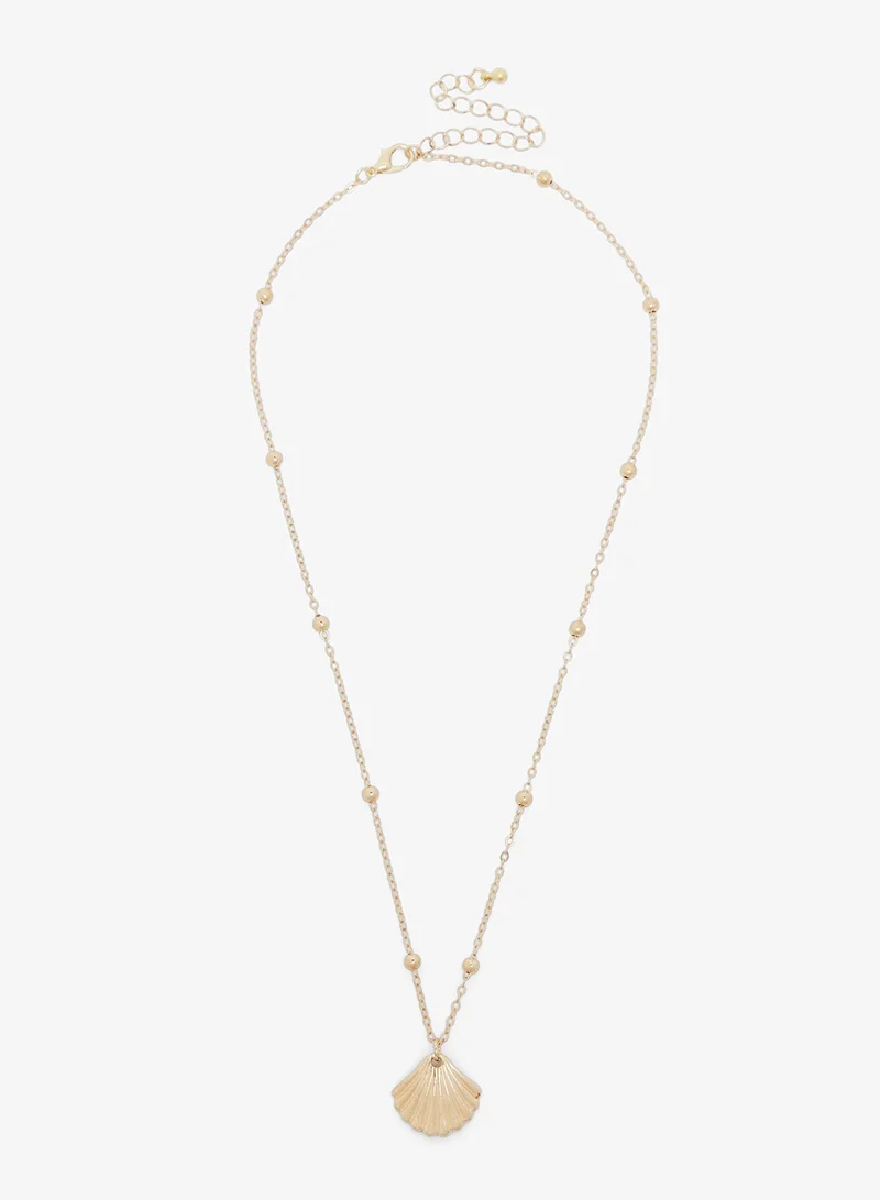 جينجر Multipack Layered Beaded Necklace with Charms