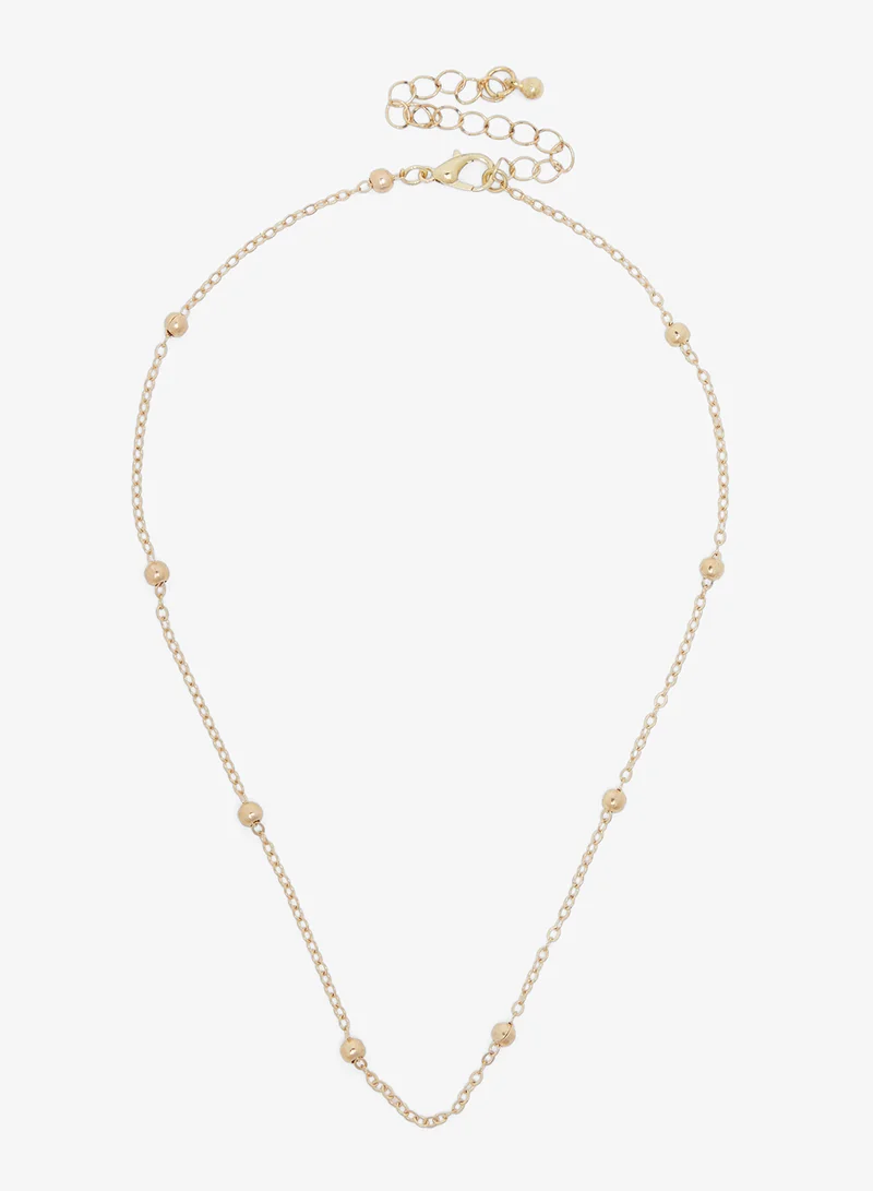 جينجر Multipack Layered Beaded Necklace with Charms
