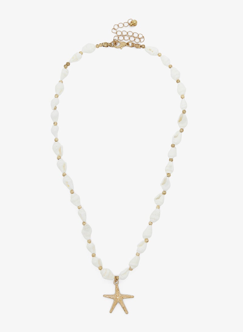 Ginger Multipack Layered Beaded Necklace with Charms - Image 4