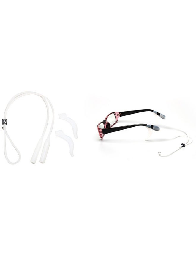 Adjustable Glasses Straps No Tail Adjustable Eyewear Retainer Glass Straps for Men, Women, Kids Eyelasses, Sunglasses