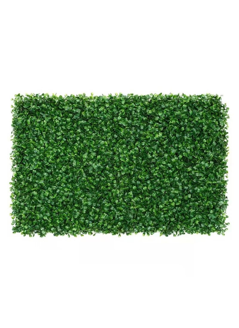LINGWEI - LINGWEI Artificial Wall Grass Boxwood Panels Topiary Hedge Plant, Artificial Grass Plant Lawn Board Wall Fence - Image 1