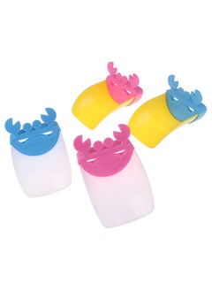 Oblivion Oblivion Faucet Silicone Sink Handle Extender for Children-Baby Bathroom Accessory | Wash Basin Sink Short Tap (Multicolor - 1pc)  - Image 2