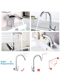 Oblivion Oblivion Faucet Silicone Sink Handle Extender for Children-Baby Bathroom Accessory | Wash Basin Sink Short Tap (Multicolor - 1pc)  - Image 4