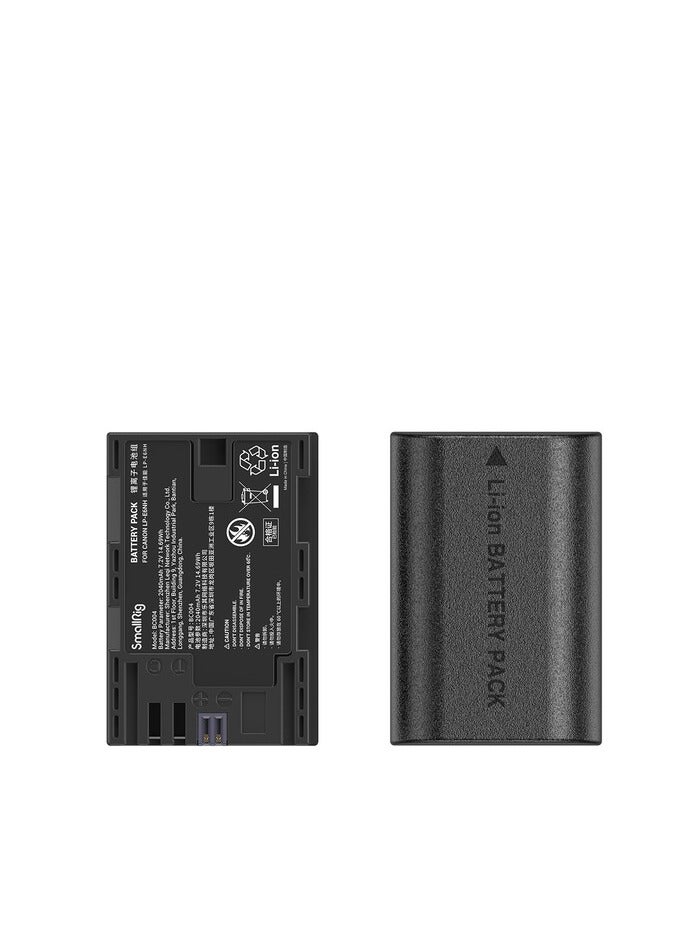 SmallRig LP-E6NH Kit with 2 Batteries and 2-Bay USB Charger - Image 4