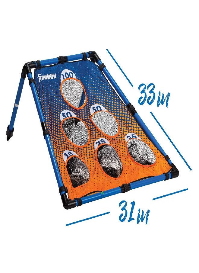 Franklin Sports - Franklin Sports 6 Hole Bean Bag Toss - Indoor + Outdoor Bean Bag Toss Set with (6) Bags Included - Bean Bag Toss for Kids + Adults - Image 1