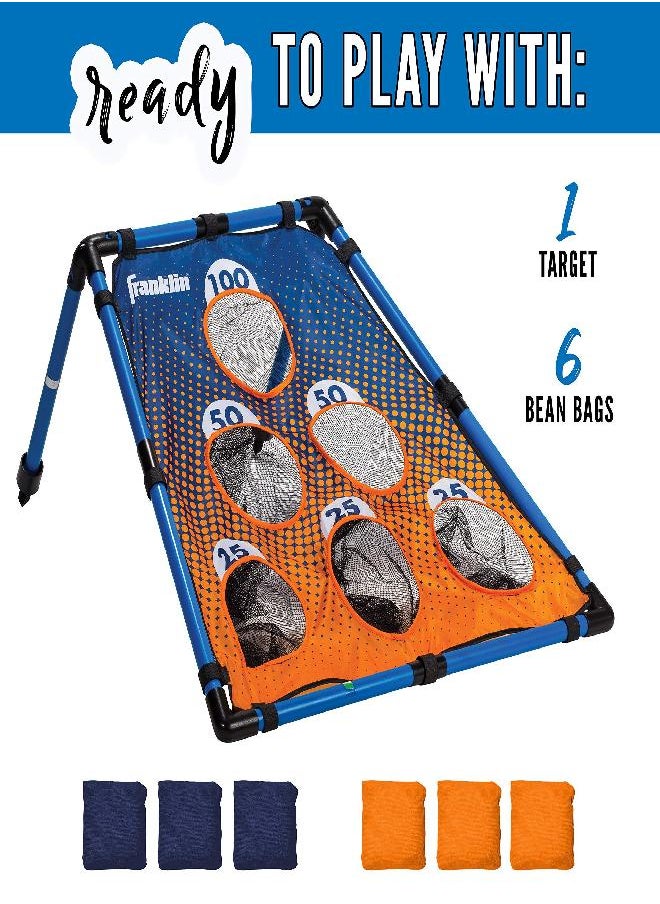 Franklin Sports - Franklin Sports 6 Hole Bean Bag Toss - Indoor + Outdoor Bean Bag Toss Set with (6) Bags Included - Bean Bag Toss for Kids + Adults - Image 1