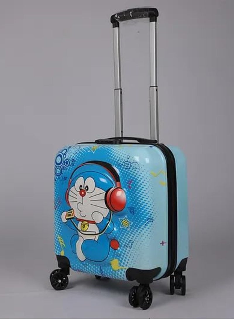 HASSM Cartoon Printed Suitcase - Image 4