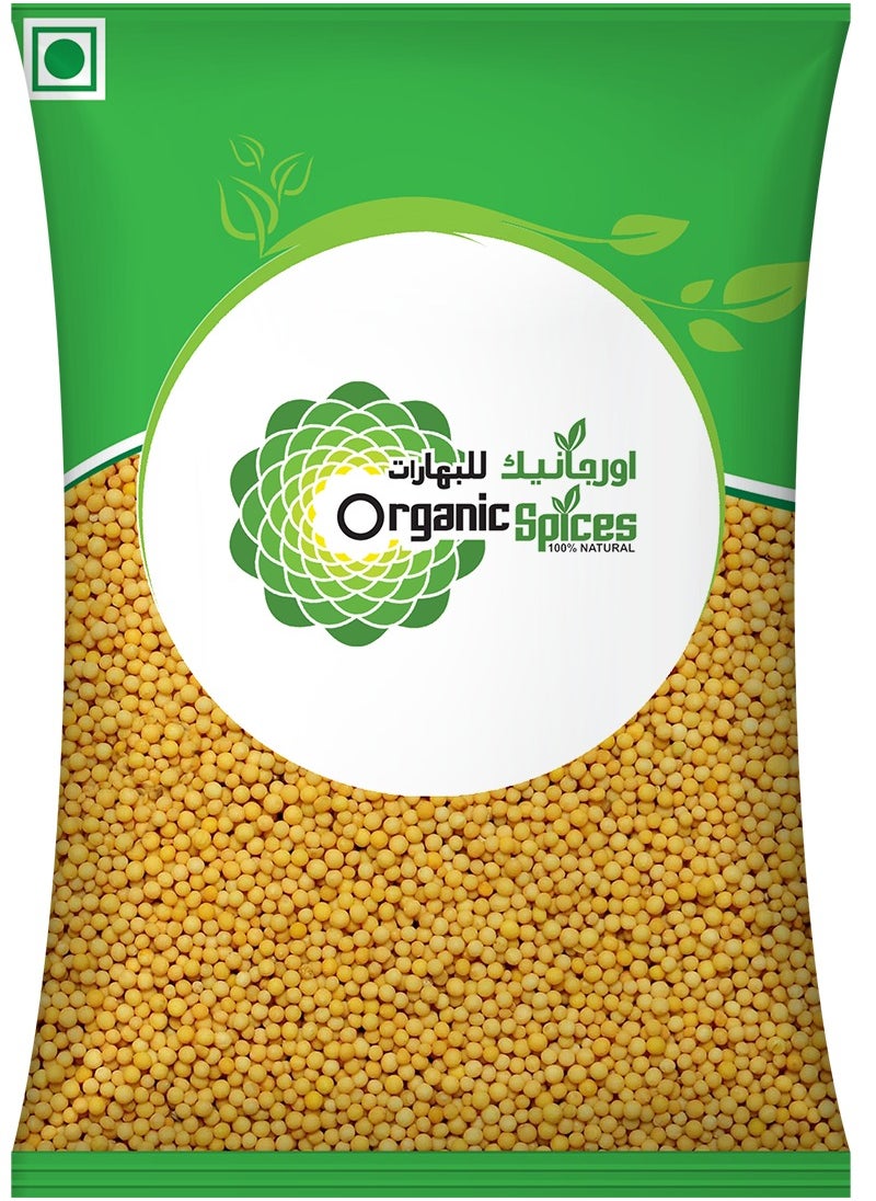 ORGANIC SPICES Yellow Mustard 100 gms 