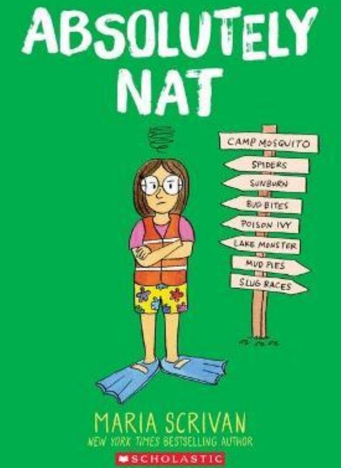 Absolutely Nat A Graphic Novel Nat Enough #3 Volume 3 [Paperback] Scrivan Maria