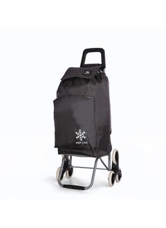 SONADA SONADA Foldable Grocery Shopping Cart with 6 Wheels and Stair Climbing with Fabric Bag 98cm  - Image 1