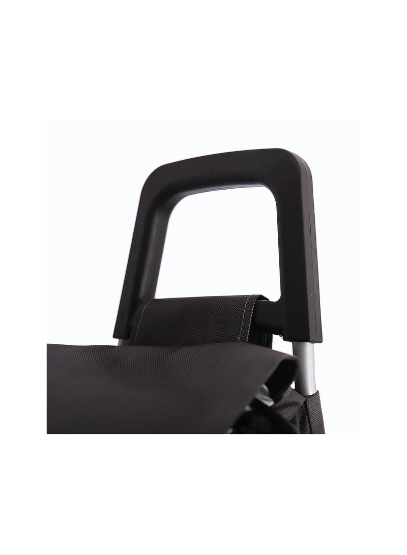 سونادا عربة تسوق سونادا قابلة للطي بعجلات وتسلق الدرج مع حقيبة قماشية  سم - Image 5