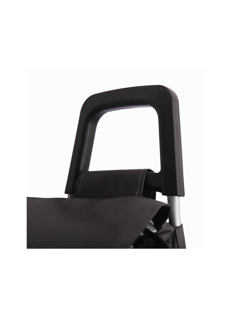 سونادا عربة تسوق سونادا قابلة للطي بعجلات وتسلق الدرج مع حقيبة قماشية  سم - Image 5