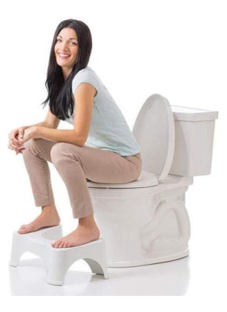 JAJEEK Toilet Stool – Ergonomic Squatty Potty for Easy & Comfortable Bowel Movements, Helps Improve Posture & Digestive Health, Portable Bathroom Stool for Adults and Kids, Compact & Durable Design - Image 3