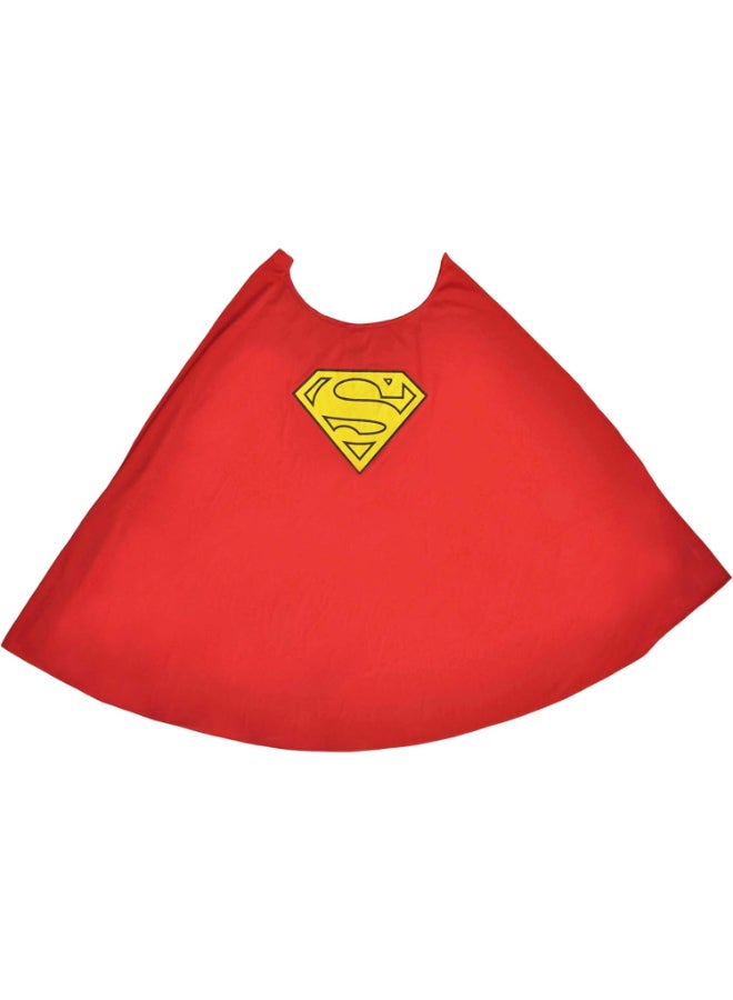 Ciao زي سوبر جيرل للفتيات من 3-4 سنوات | زي أبطال خارقين للأطفال مع عباءة وحزام وأحذية فوقية | زي مرخص من دي سي كومكس - Image 3