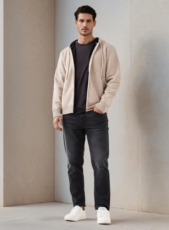 سبلاش فيڤ هودي رجالي محبوك بنسيج بوليستر