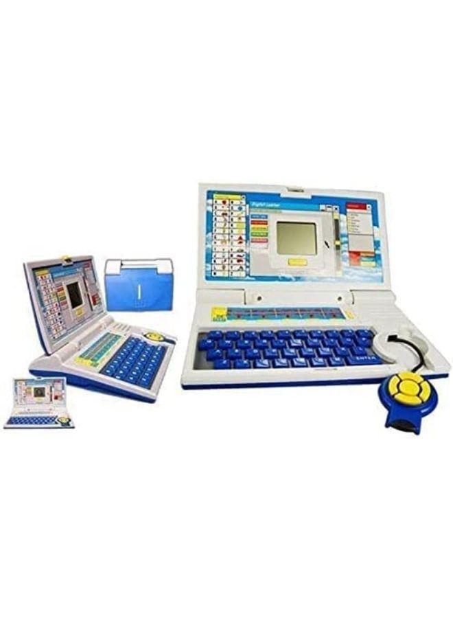 XiuWoo Kids Fun English Learner Educational Laptop for 20 Fun Activities Enhanced Skills of Children Premium Quality Kids Educational Purpose for Boy & Girls Best English Learner Laptop  - Image 2