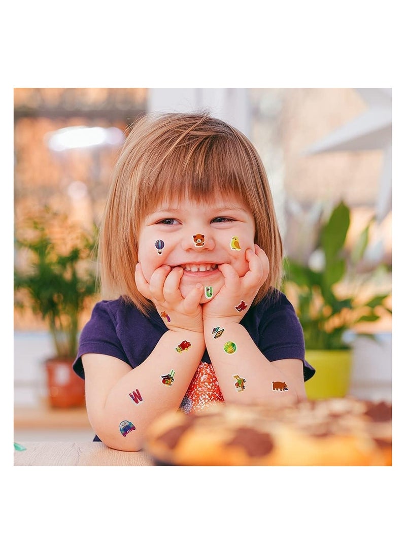 Dubkart 3D Stickers for Kids & Toddlers1200+ Puffy Stickers Variety Pack for Scrapbooking Bullet Journal Including Animal, Numbers, Fruits, Fish, Dinosaurs, Cars and More… - Image 3