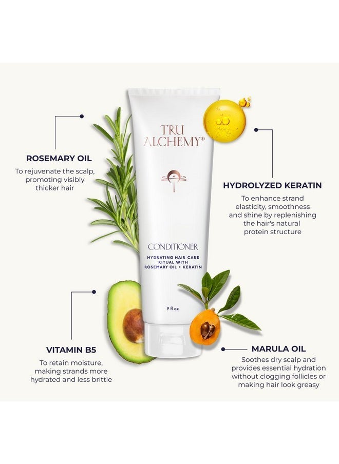 Tru Alchemy Tru Alchemy Hair Conditioner for Damaged Hair Dry Hair - Conditioner for Women - Sulfate Free Conditioner to Hydrate, Detangle, and Restore Hair Health - 9 fl oz. (2 Pack)  - Image 2