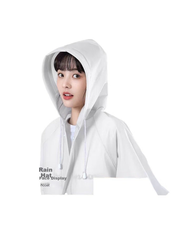Bwnk Disposable Raincoat, Outdoor Adult Long Style, Body Protection Against Rain, Hiking Single-person, Thickened, Travel Outerwear, Portable Poncho