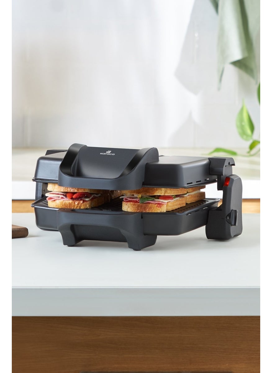 Karaca Future Essential Toaster Matte Black 1800 W  - Image 2