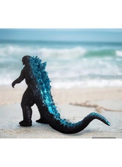 De-Lite De-Lite Action Figures PVC Anime Movable Collectible Model Statue Toys (Nuclear Godzilla - Black (Blue Spine), 17cm)  - Image 3