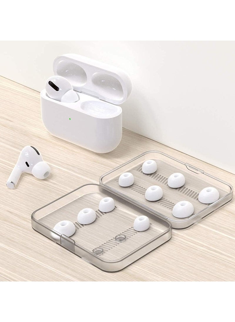 هالامين 12 سيليكون سدادات الأذن متوافق مع AirPods برو و AirPods برو 2 ، استبدال سدادات الأذن ، مع مربع المحمولة  - Image 5