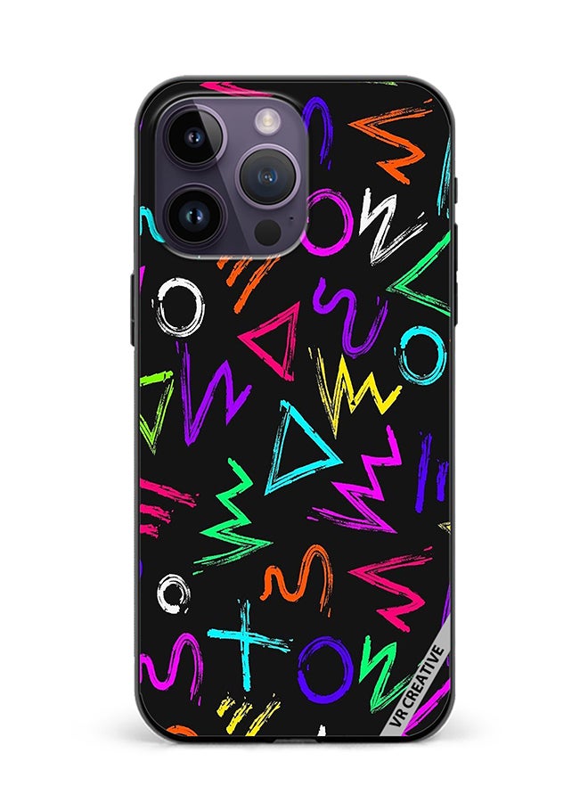 VR CREATIVE Protective Case Cover For Apple iPhone 16 Pro Max  Design Multicolour