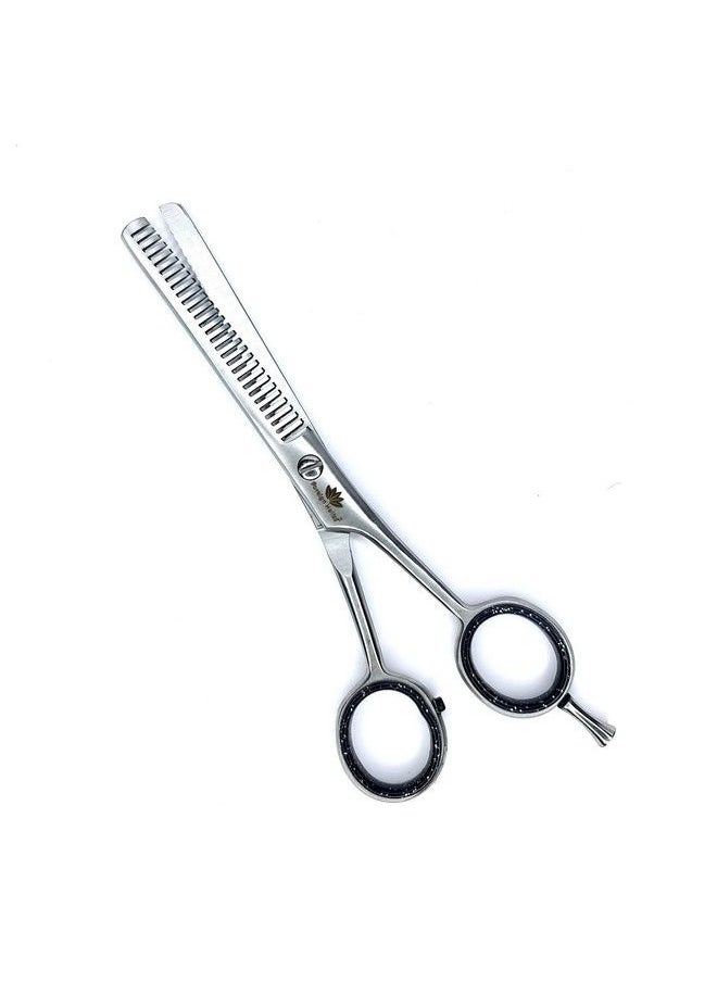 Foreign Holics - Professional Barber Hair Cutting Scissors Salon Scissors Stainless Steel 6.5" Perfect For Trimming Mustache Beard. Women Kids. Premium Scissors For Hair Cutting - Image 1