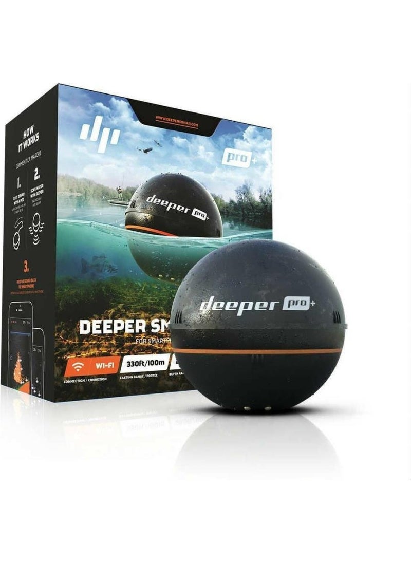 DEEPER - Smart Sonar Pro+, 2.55'', Black - Image 1