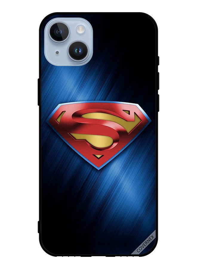 Covernex - Protective Case Cover For Apple iPhone 14 Plus Superman Logo - Image 1