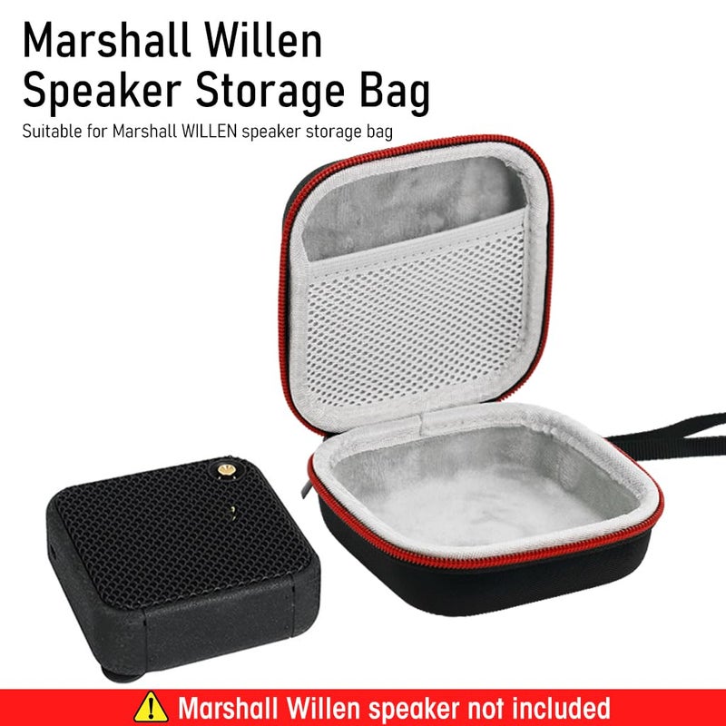 Zeitel ® Carrying Case for Marshall Willen, Portable Carrying Case Cover for Marshall Speakers Willen Speaker Case with Hand Strap Anti-Scratch EVA Carring Case for Marshall Willen Bluetooth Speaker - Image 2