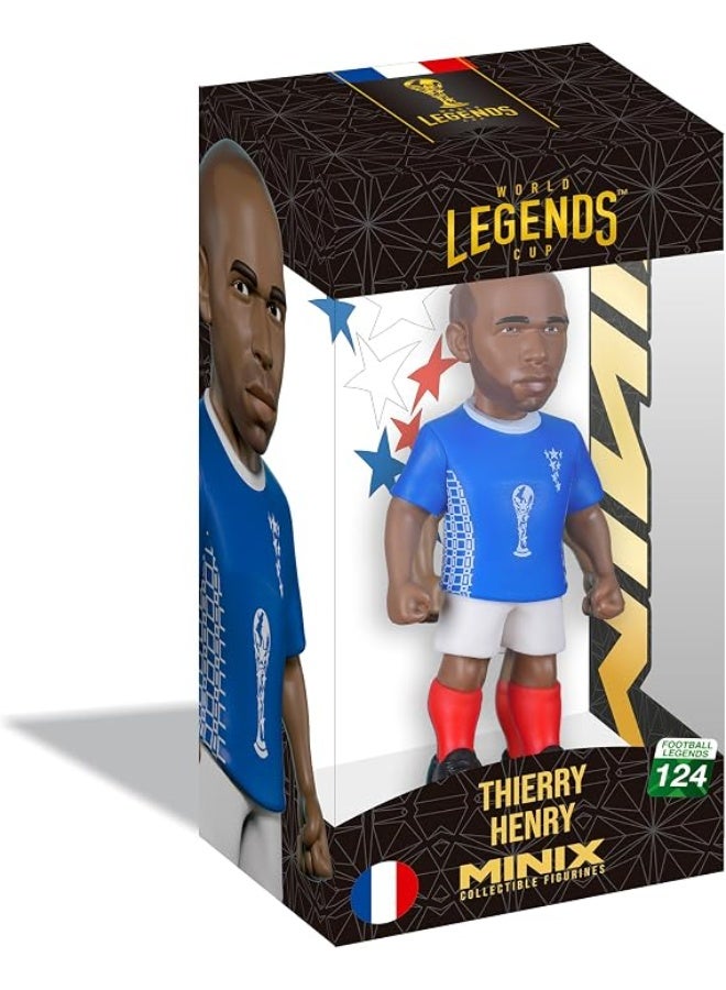 مينيكس مجسم قابل للتحصيل MINIX World Legends Cup Sports تيري هنري فرنسا لكرة القدم #124 (12 سم) - Image 2