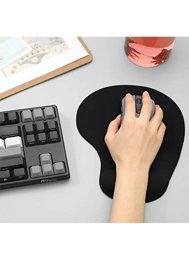 Comfortable Mouse Pad with Wrist Rest Support 23X18X2centimeter  - Image 4