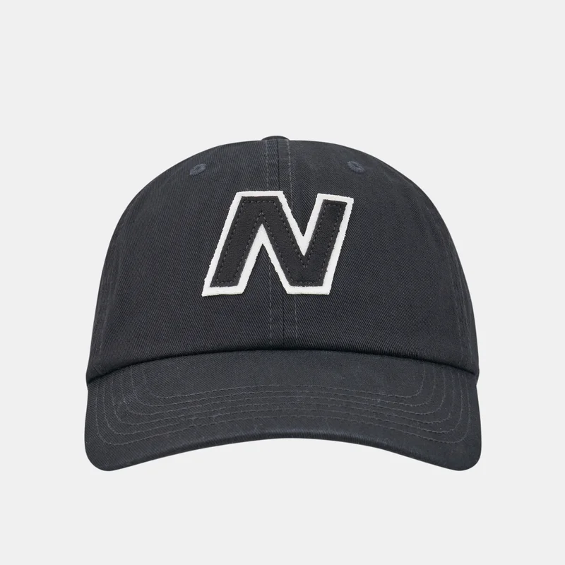 Men's 6 Panel Block N Snapback Cap