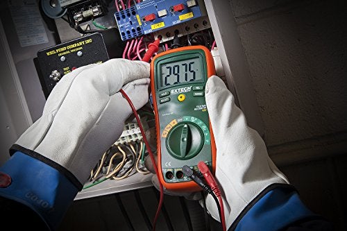 Extech by FLIR EX430A 11-Function True RMS Digital Multimeter with Type K Thermometer, Autoranging, CAT III Safety Rated - Image 5