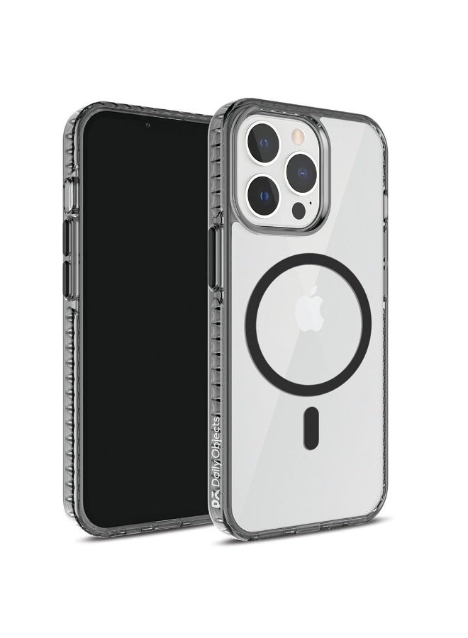 DailyObjects Polycarbonate Case for iPhone 13 Pro Compatible with Mag-Safe Wireless Charging,Stride 2.0 Slim Shockproof Back Cover with Inner Magnetic Ring,Transparent - Image 1