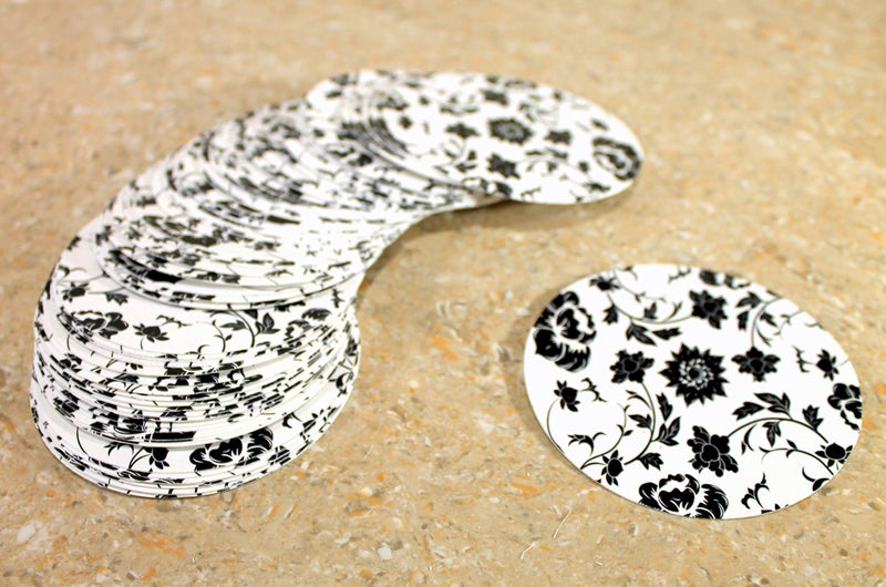 esplanade Disposable Printed Paper Coasters (Set of 100) - Use and Throw Reversible Paper Coasters-Perfect for Bar, Hotel, Restaurant Purpose & Parties. - Image 4