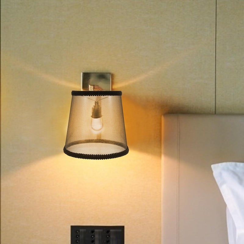 2pcs Fabric Lamp Shades Replacement Covers for Bedroom Living Room Table Soft Illumination - Image 4